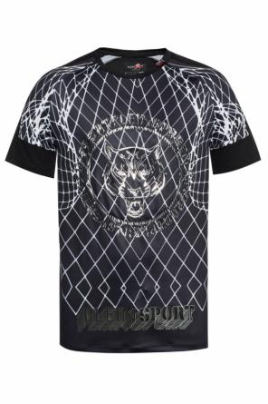 Patterned t-shirt with tiger motif, zdjęcie 1 Patterned t-shirt with tiger motif od Plein Sport